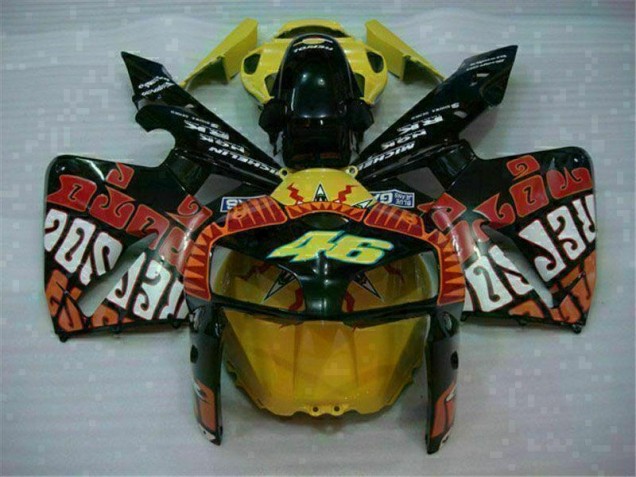 Buy 2005-2006 Black Red Yellow 46 Honda CBR600RR Motorcycle Fairing UK Buy 2005-2006 Black Red Yellow 46 Honda CBR600RR Motorcycle Fairing UK