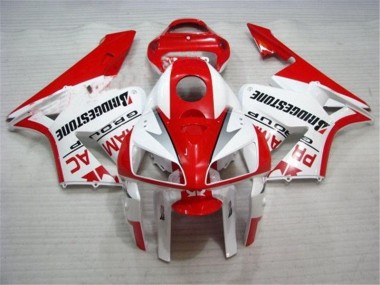 Buy 2005-2006 Red White Honda CBR600RR Bike Fairings UK