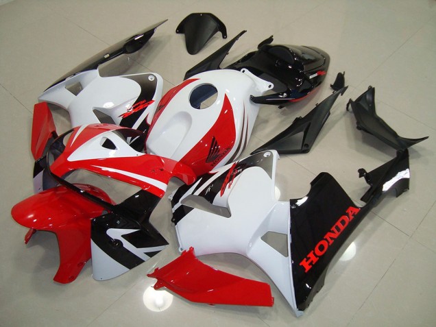 Buy 2005-2006 Red White Black Honda CBR600RR Motorcylce Fairings UK Buy 2005-2006 Red White Black Honda CBR600RR Motorcylce Fairings UK