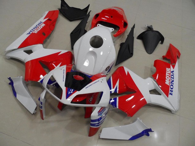 Buy 2005-2006 Red White Honda CBR600RR Motorcycle Fairing Kit UK Buy 2005-2006 Red White Honda CBR600RR Motorcycle Fairing Kit UK