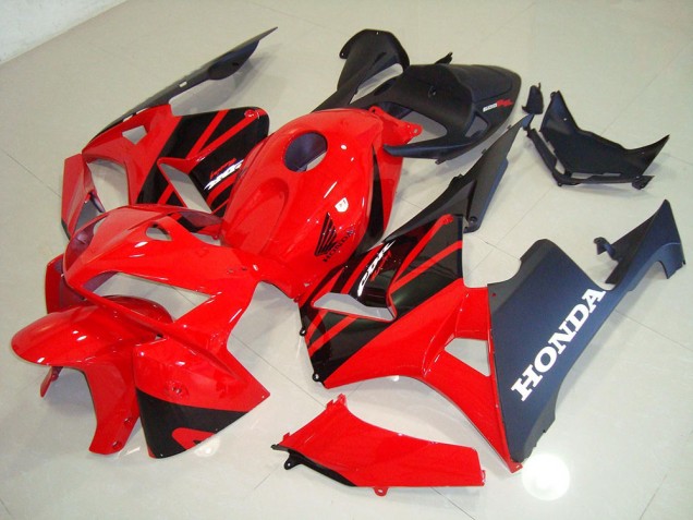 Buy 2005-2006 Red Black Honda CBR600RR Bike Fairings UK Buy 2005-2006 Red Black Honda CBR600RR Bike Fairings UK