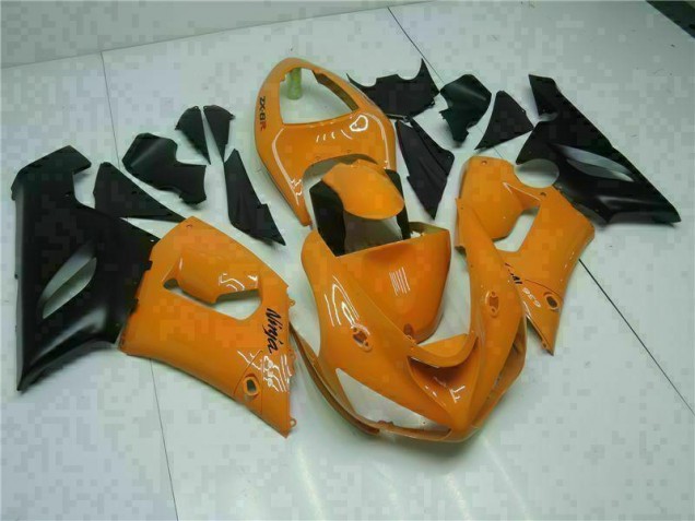 Buy 2005-2006 Orange Kawasaki ZX6R Bike Fairing UK Buy 2005-2006 Orange Kawasaki ZX6R Bike Fairing UK