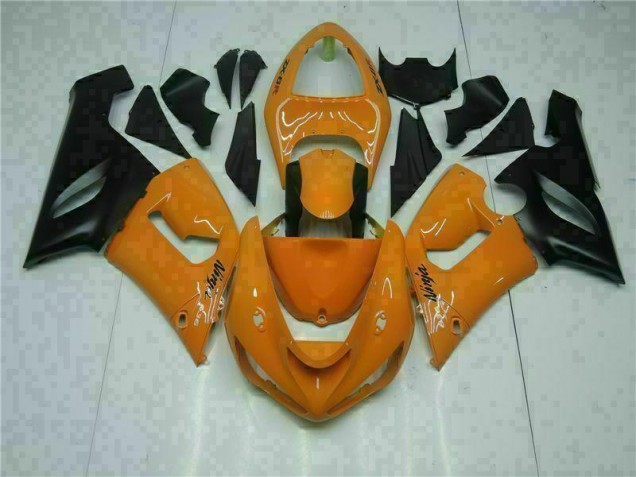 Buy 2005-2006 Orange Kawasaki ZX6R Bike Fairing UK Buy 2005-2006 Orange Kawasaki ZX6R Bike Fairing UK