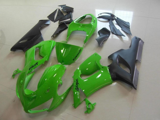 Buy 2005-2006 Green Kawasaki ZX6R Motorcycle Replacement Fairings & Bodywork UK Buy 2005-2006 Green Kawasaki ZX6R Motorcycle Replacement Fairings & Bodywork UK
