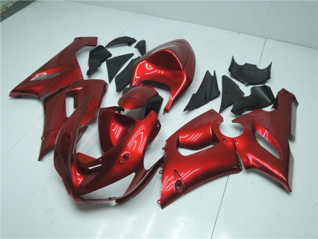 Buy 2005-2006 Candy Red Kawasaki ZX6R Motorcycle Fairing Kits UK Buy 2005-2006 Candy Red Kawasaki ZX6R Motorcycle Fairing Kits UK