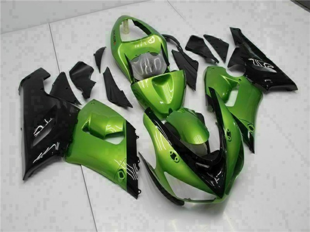 Buy 2005-2006 Green Kawasaki ZX6R Motorcycle Bodywork UK Buy 2005-2006 Green Kawasaki ZX6R Motorcycle Bodywork UK