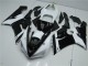 Buy 2005-2006 Black White Kawasaki ZX6R Moto Fairings UK Buy 2005-2006 Black White Kawasaki ZX6R Moto Fairings UK