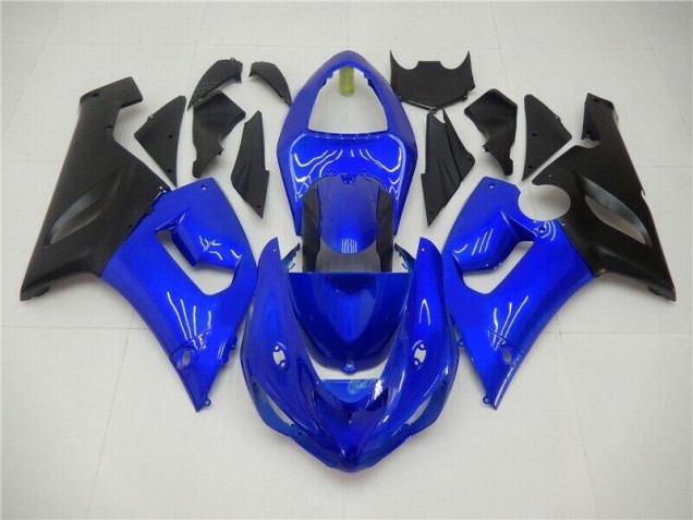 Buy 2005-2006 Blue Kawasaki ZX6R Bike Fairings UK Buy 2005-2006 Blue Kawasaki ZX6R Bike Fairings UK