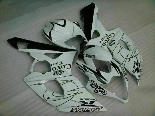Buy 2005-2006 White Suzuki GSXR 1000 Motorbike Fairing Kits UK Buy 2005-2006 White Suzuki GSXR 1000 Motorbike Fairing Kits UK