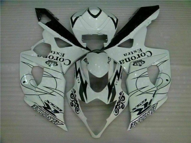 Buy 2005-2006 White Suzuki GSXR 1000 Motorbike Fairing Kits UK Buy 2005-2006 White Suzuki GSXR 1000 Motorbike Fairing Kits UK