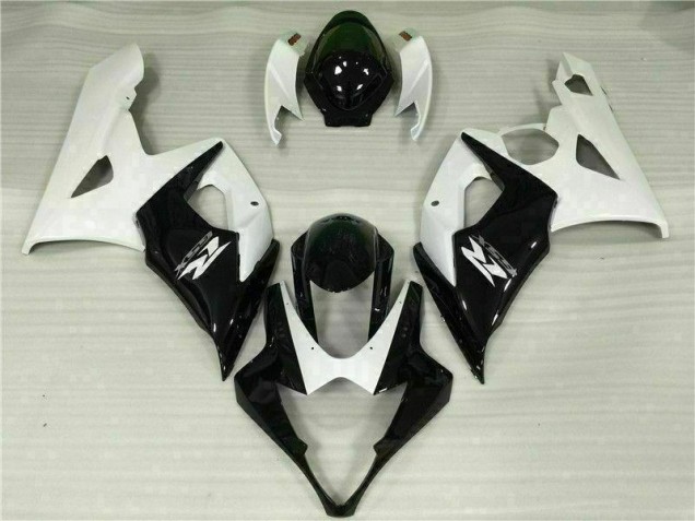 Buy 2005-2006 White Black Suzuki GSXR 1000 Moto Fairings UK Buy 2005-2006 White Black Suzuki GSXR 1000 Moto Fairings UK