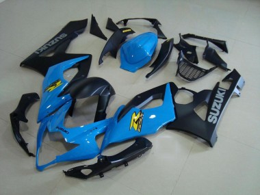 Buy 2005-2006 Blue and Matte Black Suzuki GSXR 1000 Bike Fairings UK