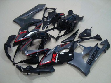 Buy 2005-2006 Black Red Decals Suzuki GSXR 1000 Moto Fairings UK