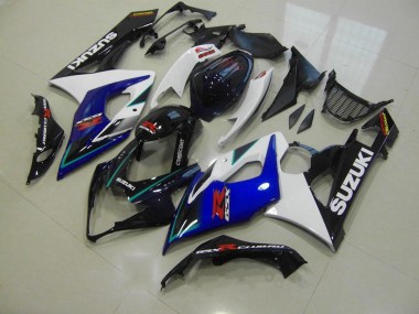 Buy 2005-2006 Blue White Suzuki GSXR 1000 Motorcycle Fairings Kit UK