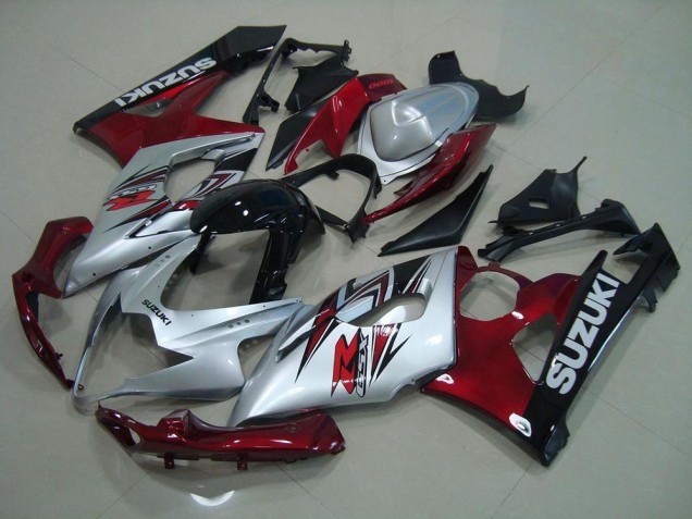 Buy 2005-2006 Silver Red Suzuki GSXR 1000 Bike Fairings UK Buy 2005-2006 Silver Red Suzuki GSXR 1000 Bike Fairings UK