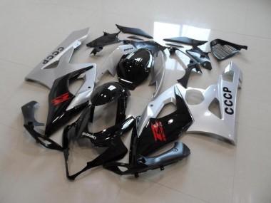 Buy 2005-2006 Silver Black Suzuki GSXR 1000 Moto Fairings UK