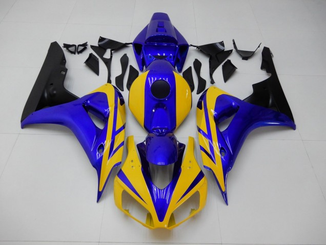 Buy 2006-2007 Yellow Blue Honda CBR1000RR Replacement Motorcycle Fairings UK Buy 2006-2007 Yellow Blue Honda CBR1000RR Replacement Motorcycle Fairings UK