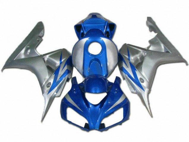 Buy 2006-2007 Blue Silver Honda CBR1000RR Motorcycle Fairings Kits UK Buy 2006-2007 Blue Silver Honda CBR1000RR Motorcycle Fairings Kits UK
