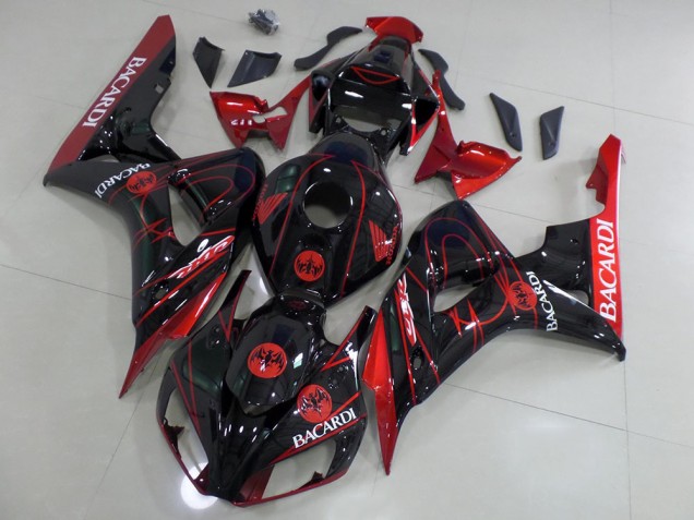 Buy 2006-2007 Black Bacardi Honda CBR1000RR Motorbike Fairing UK Buy 2006-2007 Black Bacardi Honda CBR1000RR Motorbike Fairing UK