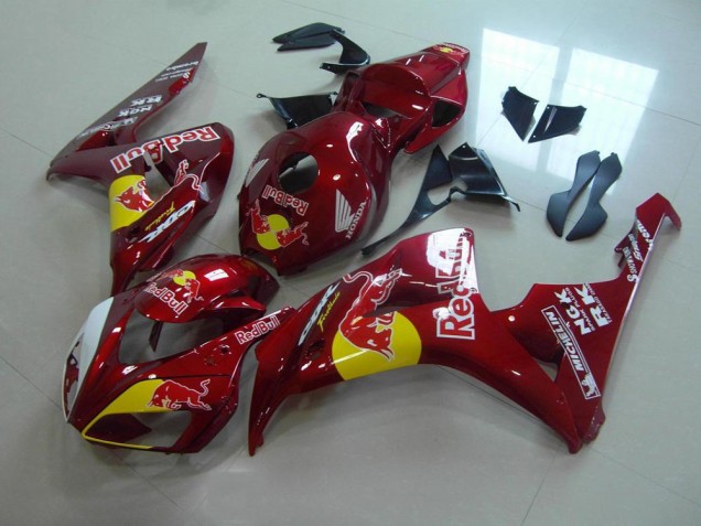 Buy 2006-2007 Candy Red Red Bull Honda CBR1000RR Motorcylce Fairings UK Buy 2006-2007 Candy Red Red Bull Honda CBR1000RR Motorcylce Fairings UK