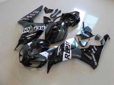 Buy 2006-2007 Grey Black Repsol Honda CBR1000RR Motorbike Fairing Kits UK