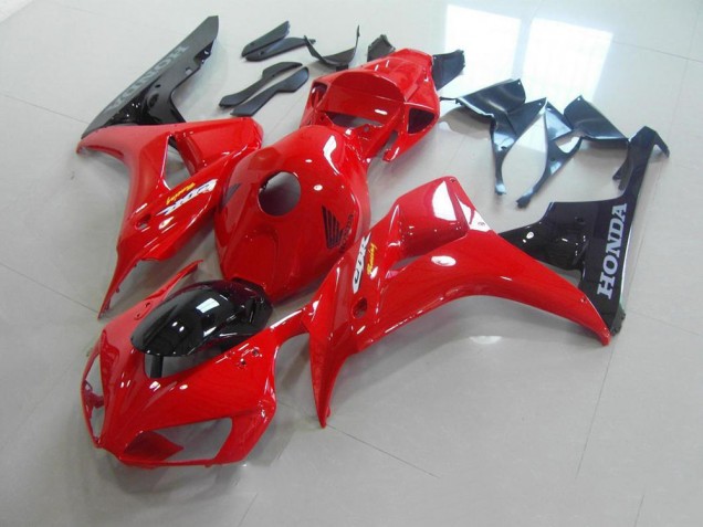 Buy 2006-2007 Red Honda CBR1000RR Motorcycle Fairings Kit UK Buy 2006-2007 Red Honda CBR1000RR Motorcycle Fairings Kit UK