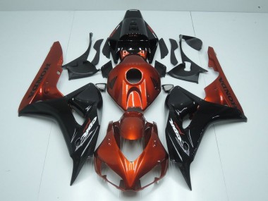 Buy 2006-2007 Orange and Black Honda CBR1000RR Motorcycle Fairing UK