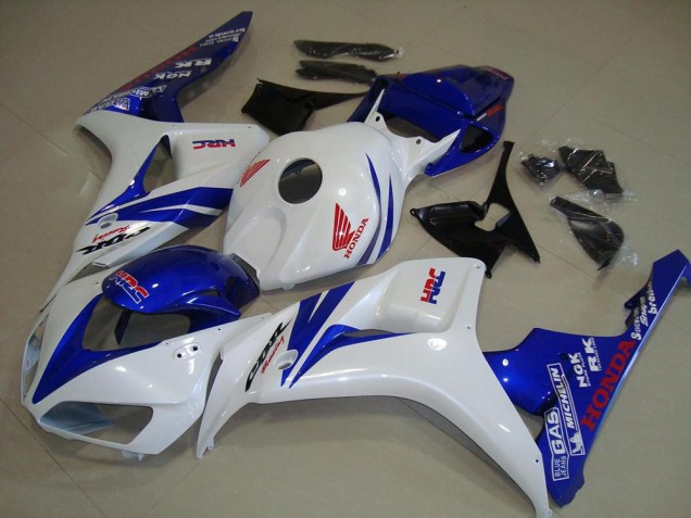 Buy 2006-2007 White and Blue Honda CBR1000RR Replacement Fairings UK Buy 2006-2007 White and Blue Honda CBR1000RR Replacement Fairings UK