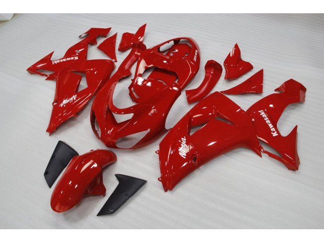 Buy 2006-2007 Red Kawasaki ZX10R Motorbike Fairings UK Buy 2006-2007 Red Kawasaki ZX10R Motorbike Fairings UK