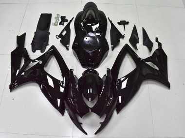 Buy 2006-2007 Glossy Black Suzuki GSXR 600/750 Bike Fairing UK