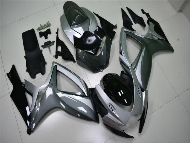 Buy 2006-2007 Silver Grey Suzuki GSXR 600/750 Motorcycle Replacement Fairings UK Buy 2006-2007 Silver Grey Suzuki GSXR 600/750 Motorcycle Replacement Fairings UK