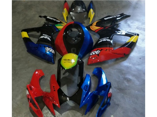 Buy 2006-2007 Red Blue Suzuki GSXR 600/750 Motorbike Fairing UK Buy 2006-2007 Red Blue Suzuki GSXR 600/750 Motorbike Fairing UK