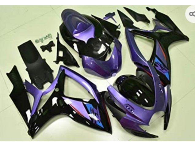 Buy 2006-2007 Purple Black Suzuki GSXR 600/750 Replacement Motorcycle Fairings UK