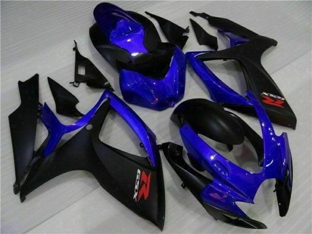 Buy 2006-2007 Blue Black Suzuki GSXR 600/750 Motorbike Fairing Kits UK Buy 2006-2007 Blue Black Suzuki GSXR 600/750 Motorbike Fairing Kits UK