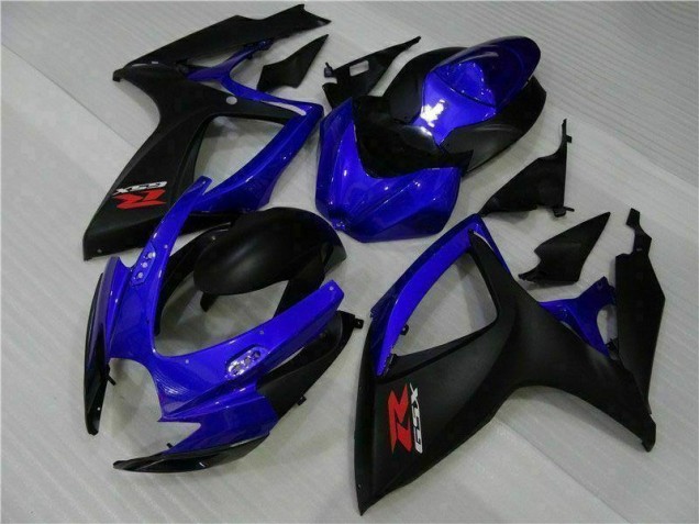 Buy 2006-2007 Blue Black Suzuki GSXR 600/750 Motorbike Fairing Kits UK Buy 2006-2007 Blue Black Suzuki GSXR 600/750 Motorbike Fairing Kits UK