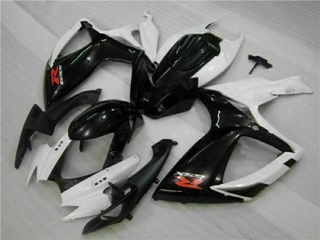Buy 2006-2007 White Black Suzuki GSXR 600/750 Motorcycle Fairings Kit UK Buy 2006-2007 White Black Suzuki GSXR 600/750 Motorcycle Fairings Kit UK