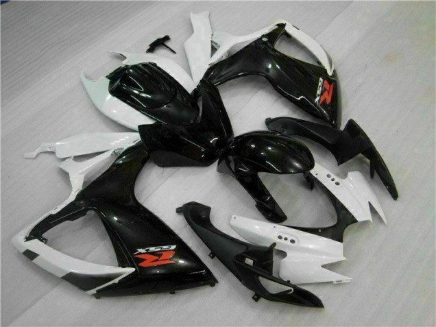 Buy 2006-2007 White Black Suzuki GSXR 600/750 Motorcycle Fairings Kit UK Buy 2006-2007 White Black Suzuki GSXR 600/750 Motorcycle Fairings Kit UK