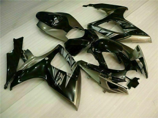 Buy 2006-2007 Black Grey Suzuki GSXR 600/750 Motorcycle Fairing Kits UK
