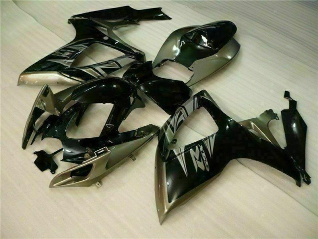 Buy 2006-2007 Black Grey Suzuki GSXR 600/750 Motorcycle Fairing Kits UK