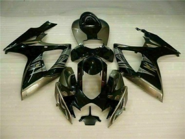 Buy 2006-2007 Black Grey Suzuki GSXR 600/750 Motorcycle Fairing Kits UK