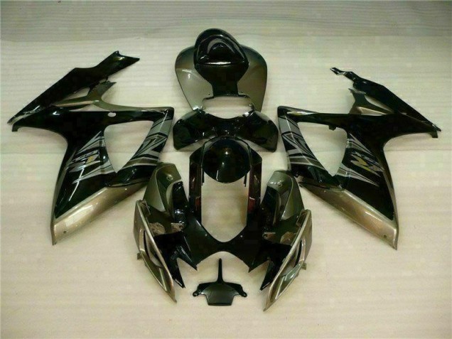 Buy 2006-2007 Black Grey Suzuki GSXR 600/750 Motorcycle Fairing Kits UK