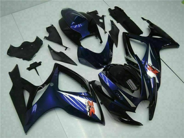 Buy 2006-2007 Black Blue Suzuki GSXR 600/750 Bike Fairings UK Buy 2006-2007 Black Blue Suzuki GSXR 600/750 Bike Fairings UK