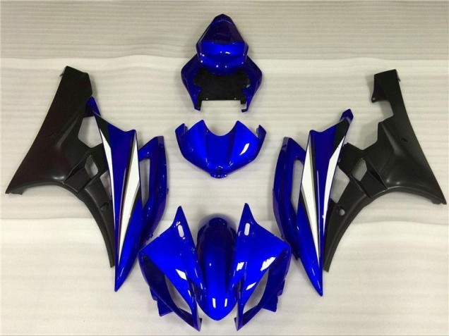 Buy 2006-2007 Blue Black Yamaha YZF R6 Motorcycle Fairings Kits UK Buy 2006-2007 Blue Black Yamaha YZF R6 Motorcycle Fairings Kits UK