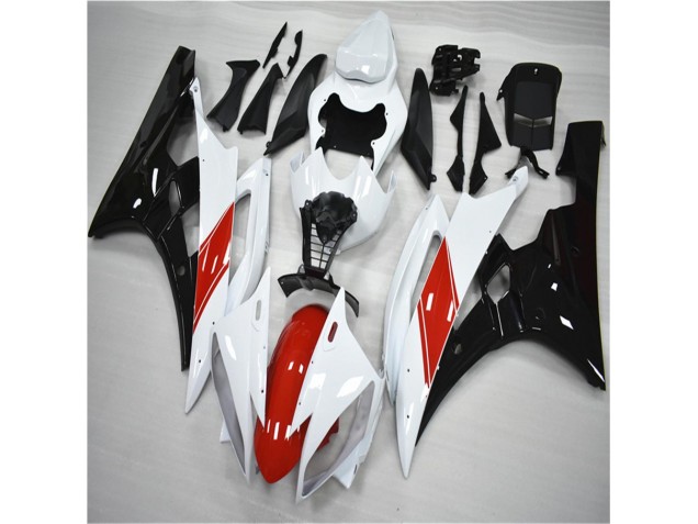 Buy 2006-2007 Red White Black Yamaha YZF R6 Moto Fairings UK Buy 2006-2007 Red White Black Yamaha YZF R6 Moto Fairings UK