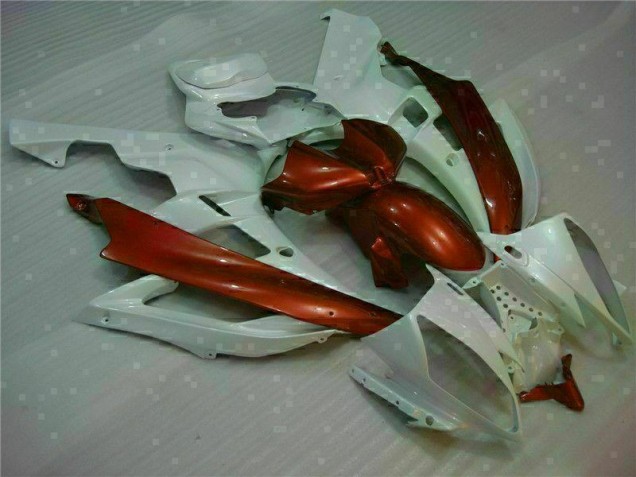 Buy 2006-2007 White Brown Yamaha YZF R6 Motorcylce Fairings UK Buy 2006-2007 White Brown Yamaha YZF R6 Motorcylce Fairings UK