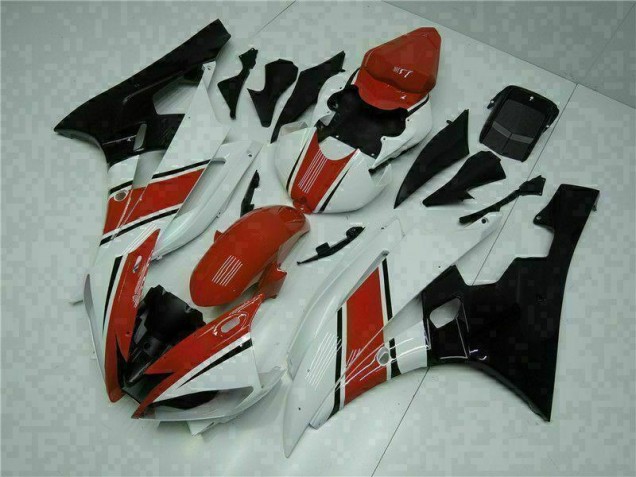 Buy 2006-2007 Red White Yamaha YZF R6 Motorcycle Fairings & Plastics UK Buy 2006-2007 Red White Yamaha YZF R6 Motorcycle Fairings & Plastics UK