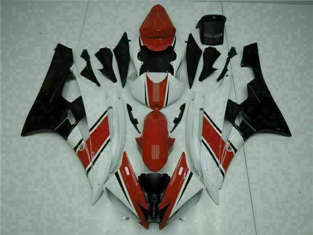 Buy 2006-2007 Red White Yamaha YZF R6 Motorcycle Fairings & Plastics UK Buy 2006-2007 Red White Yamaha YZF R6 Motorcycle Fairings & Plastics UK