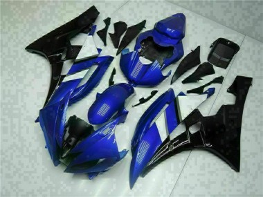 Buy 2006-2007 Blue Black Yamaha YZF R6 Motorcycle Fairing Kit UK