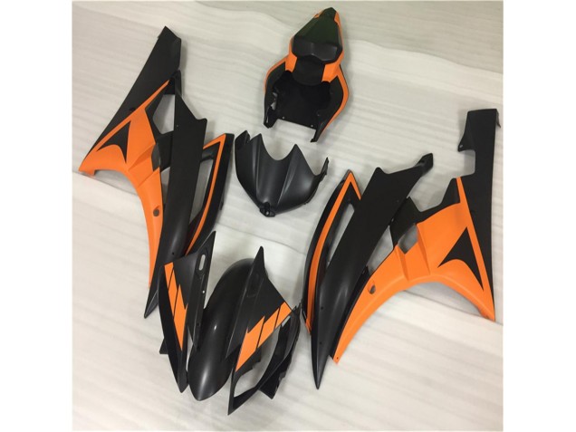 Buy 2006-2007 Orange Black Yamaha YZF R6 Bike Fairings UK