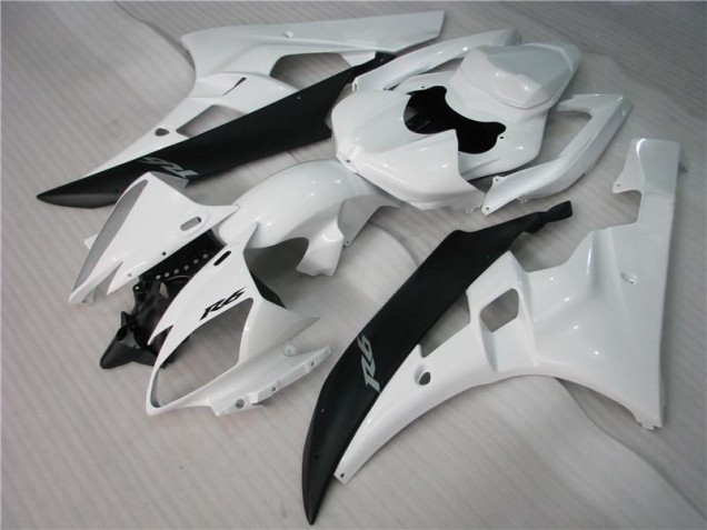 Buy 2006-2007 White Black Yamaha YZF R6 Motorcycle Bodywork UK Buy 2006-2007 White Black Yamaha YZF R6 Motorcycle Bodywork UK